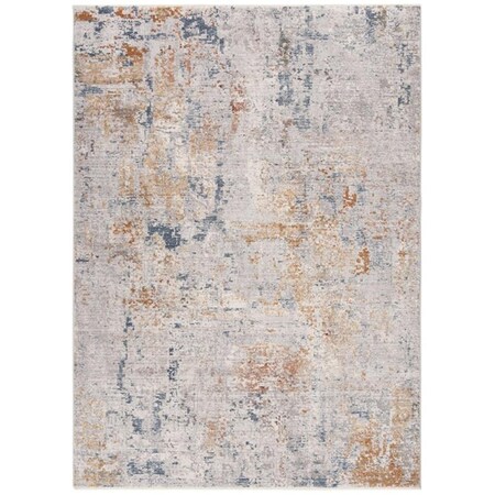 Safavieh 4 x 6 ft. Winston Collection Contemporary Rectangle Power Loomed Rug Grey & Blue WNT352F-4